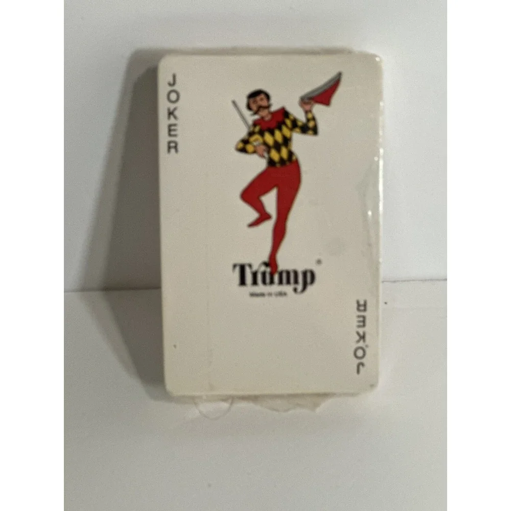Norman Rockwell Vintage Deck Of Playing Cards Trump NEW SEALED Vtg
